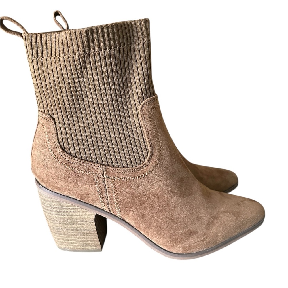 Universal Thread Women's Kinley Ankle Boot, Tan, Size 11